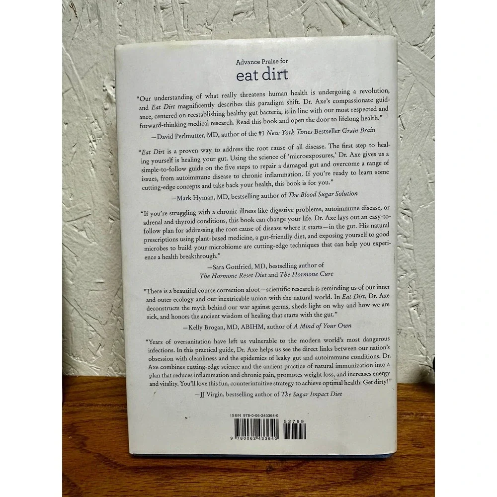 Dr Josh Axe Eat Dirt Book